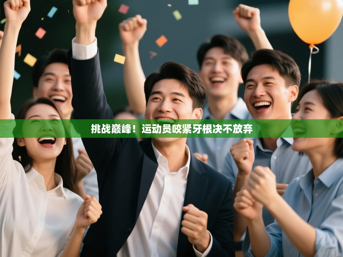 挑战巅峰！运动员咬紧牙根决不放弃